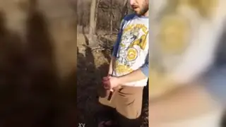 Solo Guy Strokes to Release in the Woods