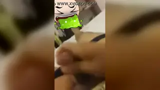 Latino Guy Strokes His Cock to Cumshot in Solo Session
