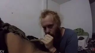 Amateur Guy Jerks Off Solo in a Quick Home Clip