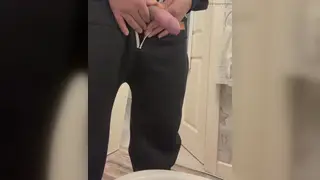 Hairy Latino Bear Pisses And Fucks Toy Outdoors