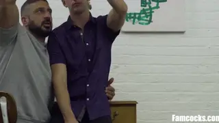 Older Stepfather Takes a Deep Ride from His Stepson