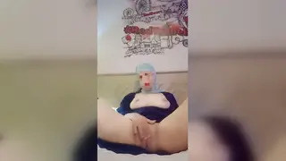 Asian Wife Compiles Solo Toy Sessions in Hijab