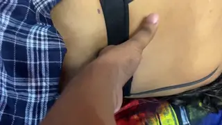 Indian Village Girl Squirts from Intense Fingering