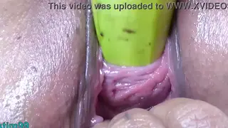 Mature Lesbians Explore Kinky Pissing and Cervix Play