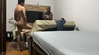 Latino Orgy Erupts Outdoors with BBC Bareback Action