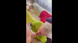 Twinks Service Their Stepdad in a Club Backroom