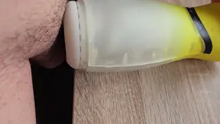 Uncut Guy Strokes Solo with Masturbator in Close-Up