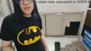 Petite Latina Step-Cousin Teases Before Rimming