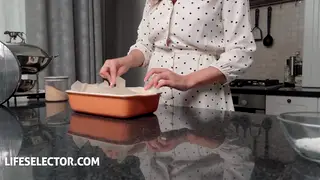 Busty Cosplayer Gives POV Blowjob Before Doggystyle
