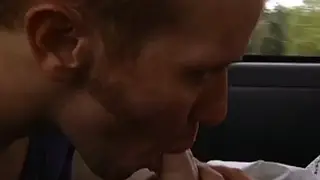 Straight Guy Sucked Off in Vehicle by Stranger