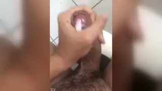 Hung Stud Pumps Out a Thick Cumshot