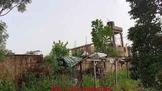 Ebony Neighbours Share Rainy Outdoor Threesome