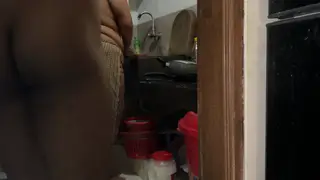 Curvy Indian MILF Takes Anal from Her Neighbour in the Kitchen