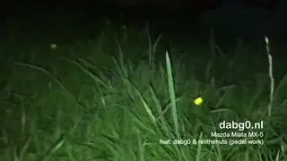 European Guy Pleasures Himself in a Sports Car