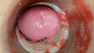 Pregnant Wife Takes Internal Cumshot in POV Close-Up