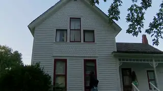 Redhead Takes a Massive BBC on a Haunted Staircase