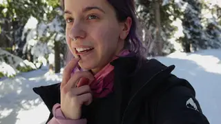 Busty Euro Teen Sucks a Stranger Deep Outdoors First Time