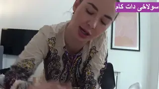 Middle Eastern Milf Cheats with Boyfriend in Cuckold Home Video