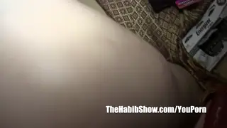 Blonde Stretches Ass With Toys in Interracial Play