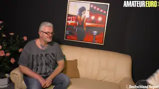 Skinny European MILF Rides Her Boyfriend to Orgasm