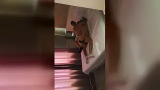 Brunette MILF Takes Creampie in Secret Encounter