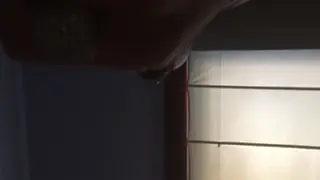 Roommate Jerks His Pierced Cock to a Messy Finish