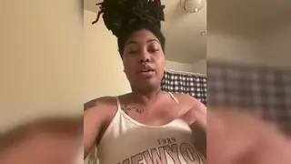 Solo Woman Records a Brief Verification Clip