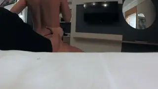Petite Latina Stepsister in Heels Begs for Cock After Party