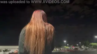 European MILF Smokes Slowly on a Late-Night LA Balcony