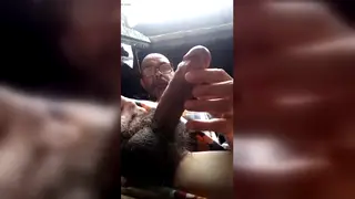 Mature Latino Daddy Strokes Himself to Climax