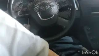 Asian Wife Gives Blowjob in Car Then Bedroom