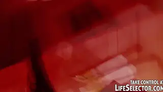 Blonde Waitress Serves POV Blowjob and Foot Play
