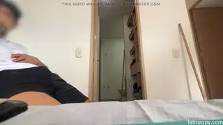 Latina Maid Teases Her Boss in Full Uniform
