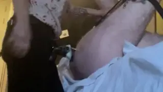 Brazilian MILF Pegs Husband With Strap-On in Bedroom