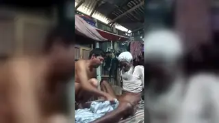 Mature Asian Man Barebacks Slim Partner in Amateur Clip