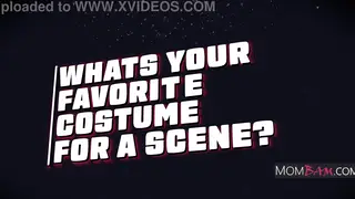 Voluptuous Waitress Raises the Bar at the Club