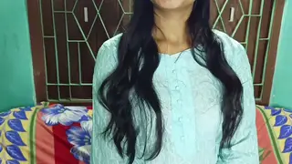 Indian Village Girl Enjoys First Casting Ride