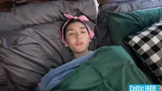 Petite Latina Swallows Load After Intense POV Session