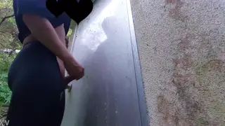 Japanese Delivery Guy Exposes Himself Outdoors in Uniform
