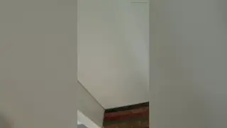 European Guy Cums on Neighbor's Shoes in Hallway