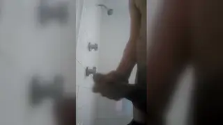 Solo Guy Works His Cock in Slow Handjob Session in Close-Up