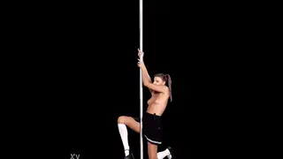 Exotic Dancer Teases With Sensual Striptease