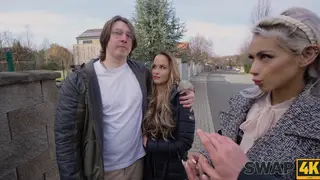 Blonde Latina Fulfills Boyfriend's POV Blowjob Command