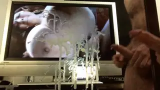 Skinny Guy Strokes His Thick Cock to a Messy Finish