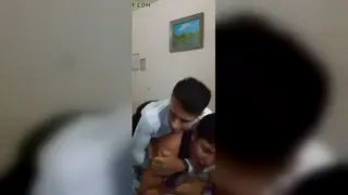 Suited Landlord Dominates Slim Tenant in a Hotel Bareback Encounter