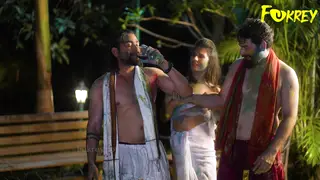 Indian Group Session Turns Into Busty Threesome Orgy