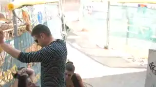Amateur Group Orgy Unfolds Outdoors