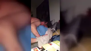 European Wife Plays With Massive Natural Tits