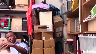 Uniformed Officer Bends a Prisoner Over for Interracial Anal