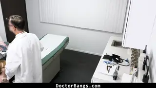 Teen Patient Gets Examined by Nurse and Doctor in the Clinic